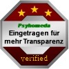 Eingetragen im Psychomeda-Therapeutenverzeichnis